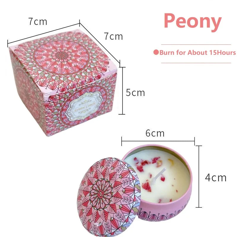 Doftljus i burk, sojavax
