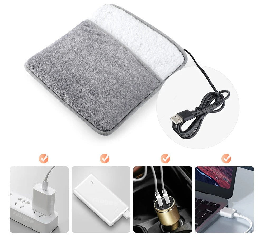 Fotvärmare hopvikt med USB-sladd