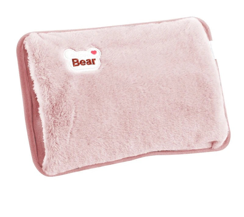 Elektrisk värmeflaska i rosa