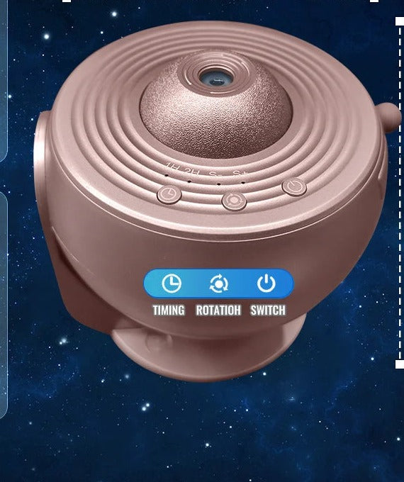 Planetarieprojektor i roséguld